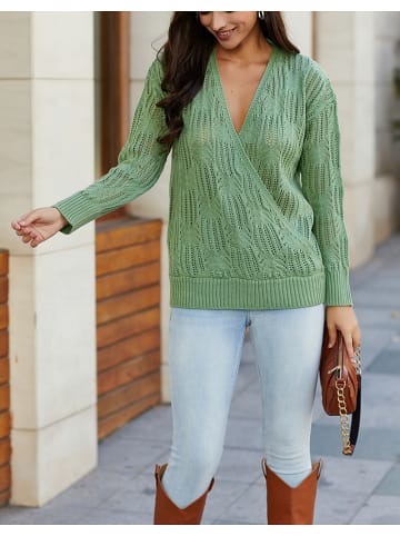 LA Angels Sweter w kolorze miętowym