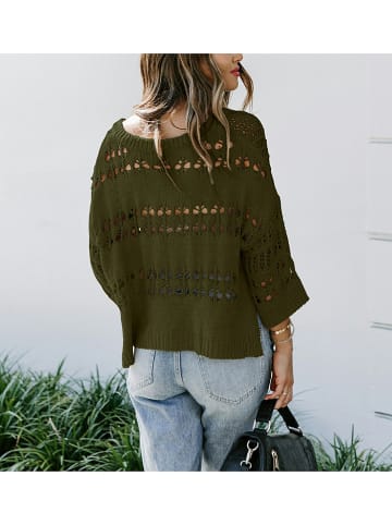 LA Angels Sweter w kolorze khaki