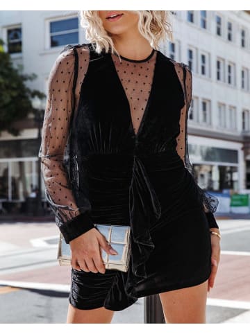 LA Angels Kleid in Schwarz