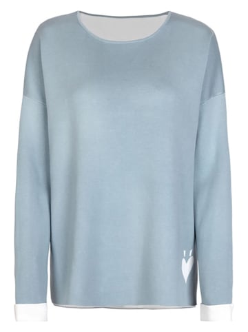 LIEBLINGSSTÜCK Sweter w kolorze błękitnym