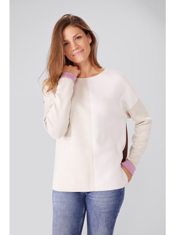 LIEBLINGSSTÜCK Sweter w kolorze biało-beżowo-jasnobrązowym