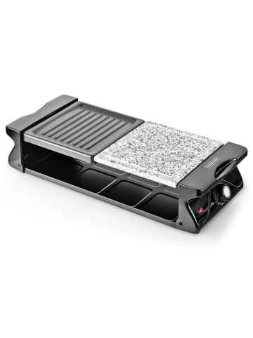 KITCHENCOOK Raclette "Alpes" in Schwarz - (B)53,5 x (H)27 x (T)32,5 cm