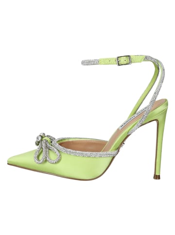 Steve Madden Czółenka w kolorze limonkowo-szarym z paskiem