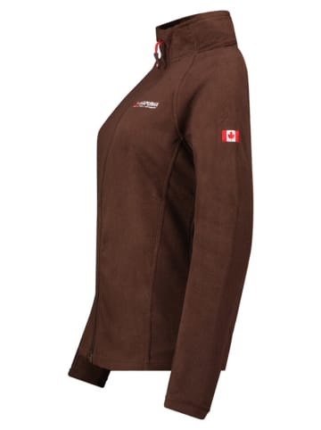 ANAPURNA Fleece vest "Tonneau" bruin