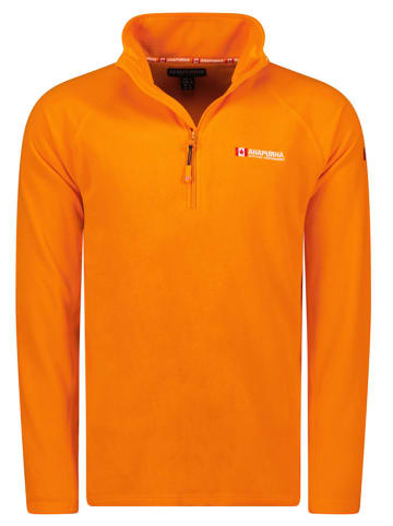 ANAPURNA Fleece trui "Tonneau" oranje