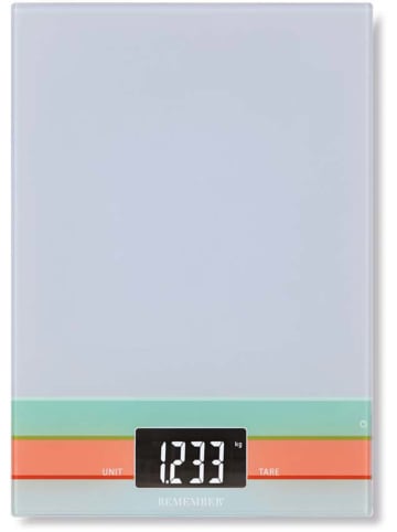 Remember Küchenwaage "Mare" in LIla - (B)21 x (H)2 x (T)29,2 cm