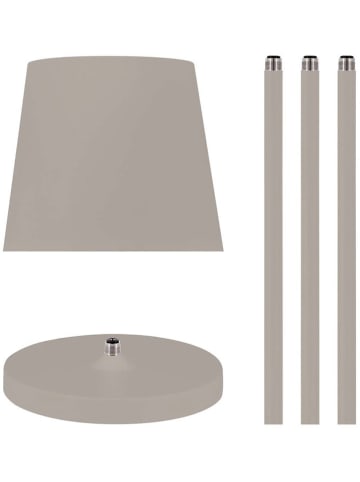 Remember Staande ledlamp "Dorian" beige - (H)135 x Ø 23 cm