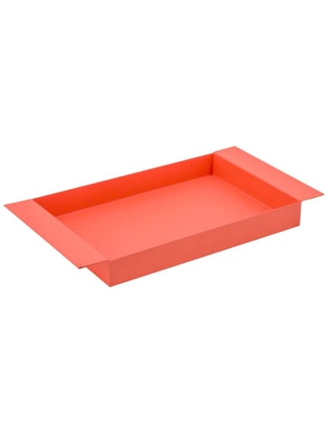 Remember Taca "Coral" w kolorze czerwonym - 32,5 x 18 x 3,5 cm