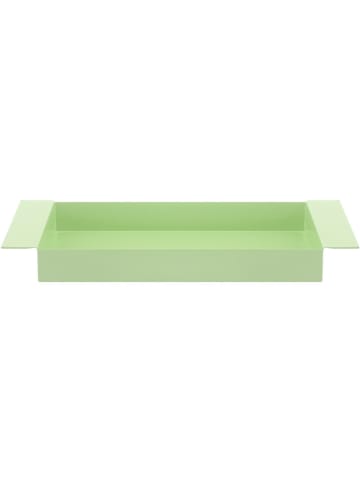 Remember Dienblad "Mint" groen - (L)32,5 x (B)18 x (H)3,5 cm