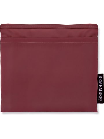 Remember Shopper "Ava" bordeaux/blauw - (L)69 x (B)42,4 cm