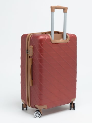 maison héritage PARIS 3tlg. Trolley-Set "Saint Germain" in Rot