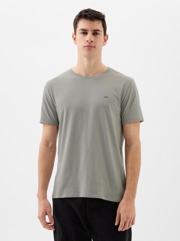 GAP Koszulki (3 szt.) w kolorze oliwkowym, białym i czarnym
