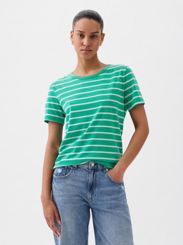 GAP Shirt groen/wit