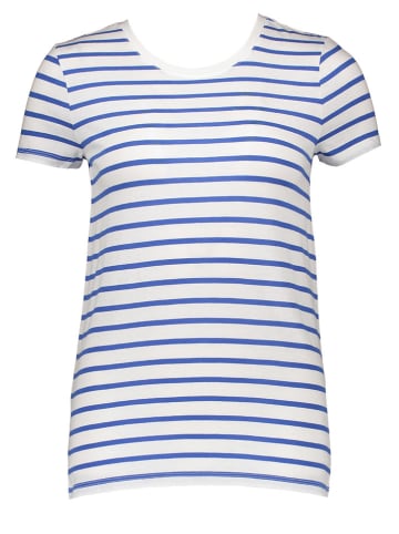 GAP Koszulka w kolorze niebiesko-białym