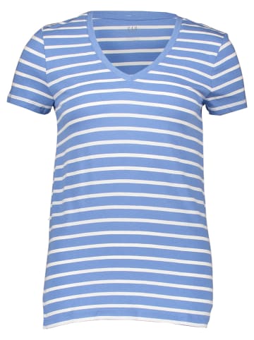 GAP Shirt lichtblauw/wit