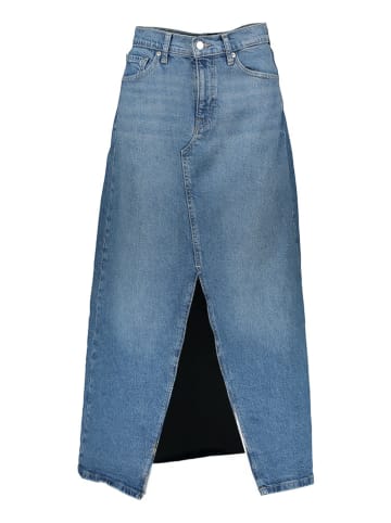 GAP Spódnica dżinsowa w kolorze niebieskim