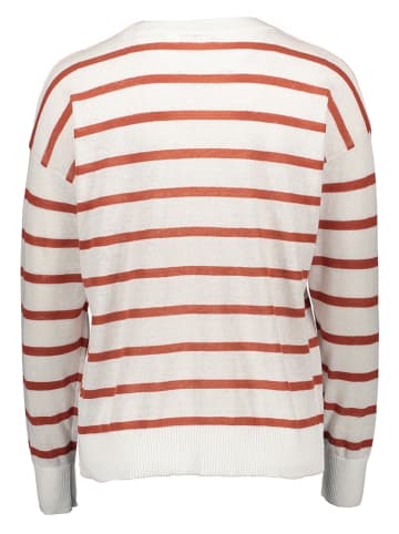 GAP Sweter w kolorze biało-czerwonym