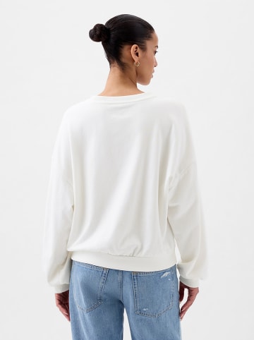 GAP Sweatshirt in Weiß