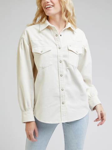 Lee Cordhemd in Creme