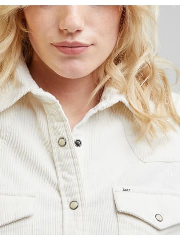 Lee Cordhemd in Creme