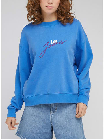 Lee Sweatshirt blauw