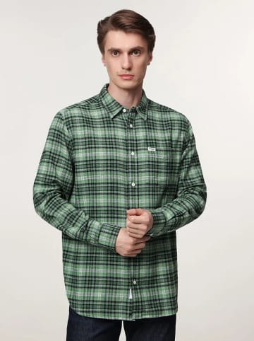 Wrangler Koszula - Regular fit - w kolorze zielonym