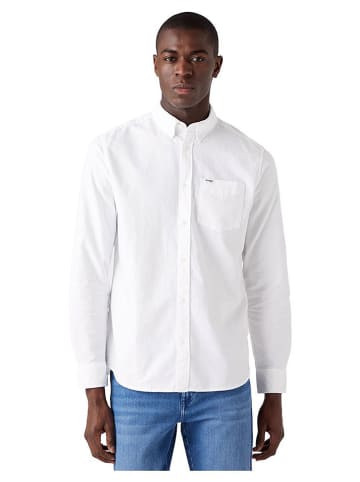 Wrangler Koszula - Regular fit - w kolorze białym