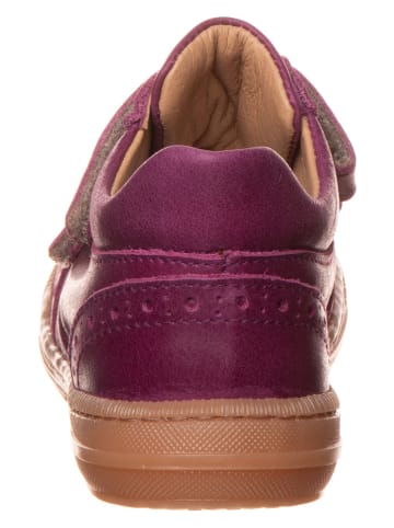 POM POM Skórzane sneakersy w kolorze fioletowym