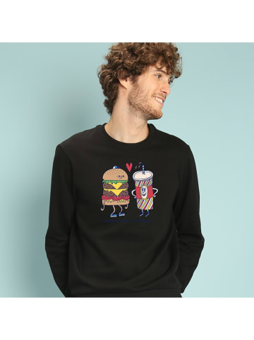 WOOOP Sweatshirt "Together" zwart
