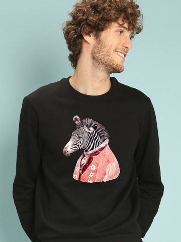 WOOOP Bluza "Zebra cream" w kolorze czarnym