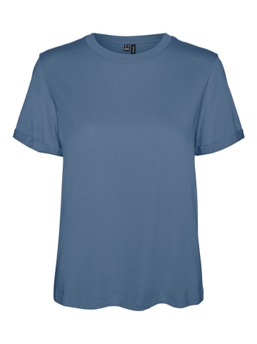 Vero Moda Koszulka "Paula" w kolorze niebieskim
