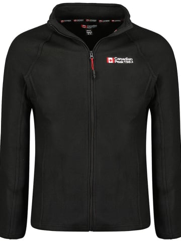 Canadian Peak Fleecejacke "Tugeak" in Schwarz