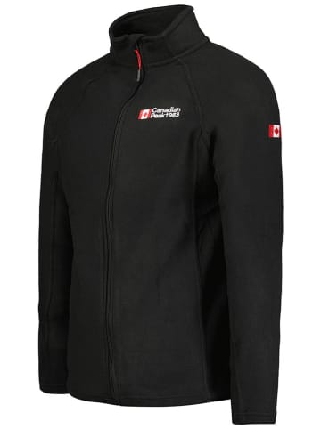 Canadian Peak Kurtka polarowa "Tugeak" w kolorze czarnym