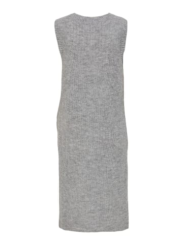 ONLY Gebreide jurk grijs