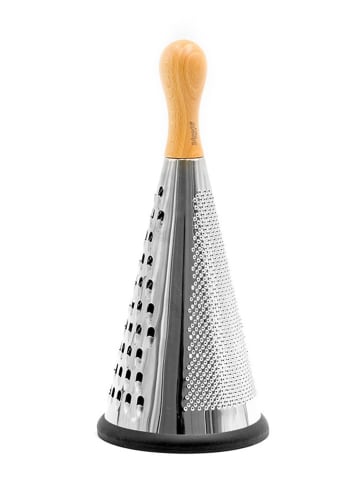 Bisetti Reibe in Silber/ Hellbraun - (H)30 cm