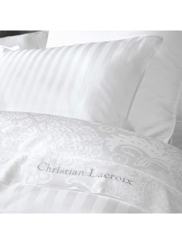 CXL by Christian Lacroix 2er-Set: Satin-Bettwäsche-Sets in Weiß