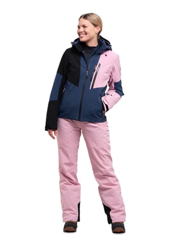 Icepeak Ski-/ Snowboardjacke "Fithian" in Dunkelblau/ Rosa