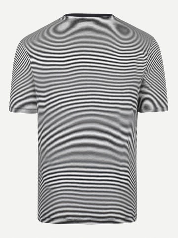 McGregor Shirt in Dunkelblau/ Weiß