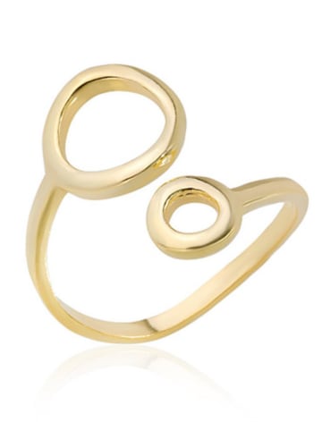 Lodie Silver Vergulde ring