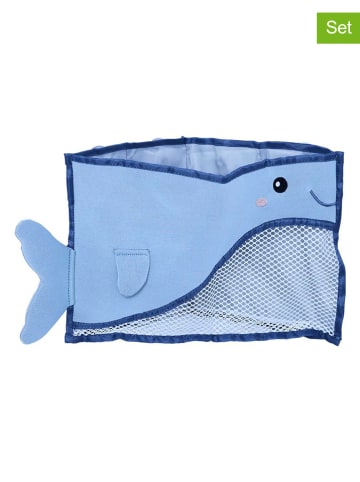 The Home Deco Kids 2er-Set: Aufbewahrungsbeutel in Blau
