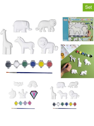 The Home Deco Kids 2er-Set: Zeichenfiguren mit Farben - ab 5 Jahren