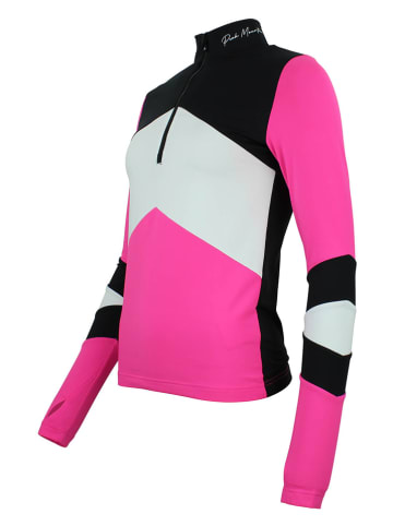 Peak Mountain Functioneel shirt "Athos" fuchsia/zwart