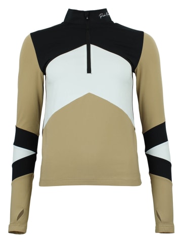 Peak Mountain Functioneel shirt "Athos" beige/zwart