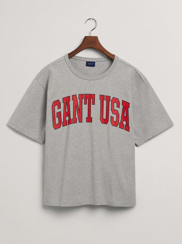 Gant Koszulka w kolorze szarym