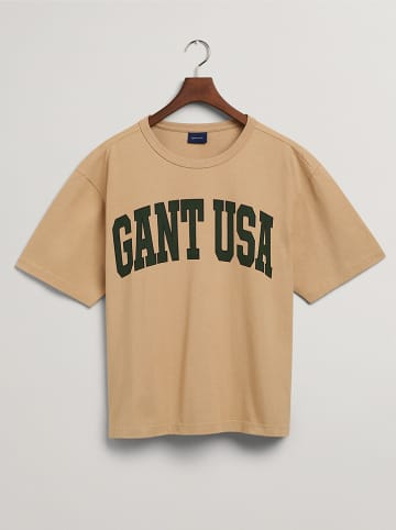 Gant Koszulka w kolorze beżowym