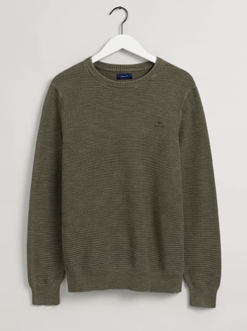 Gant Sweter w kolorze khaki