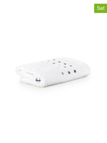 Möve for Frottana Ręczniki prysznicowe (2 szt.) "möve for frottana" w kolorze białym