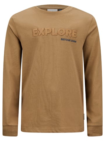 Retour Longsleeve "George" in Hellbraun