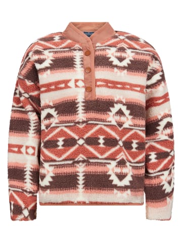 Retour Fleece trui "Veliny" bruin