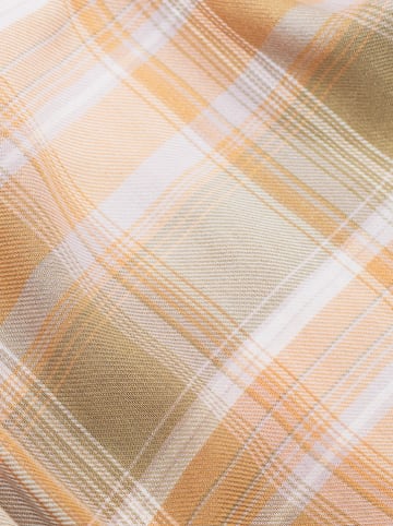 ESPRIT Hemd in Orange/ Grün/ Weiß